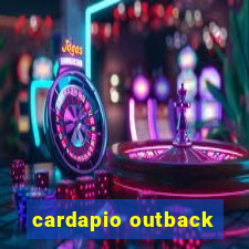 cardapio outback